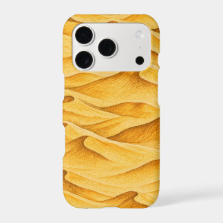Golden Desert Sand Dunes