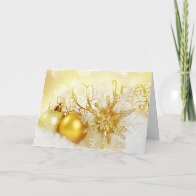 GOLDEN DESIGNER NOËL MERCI DE NOTER (Devant)