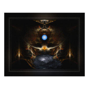 Golden Diamond Head Silver Moth Photo Print