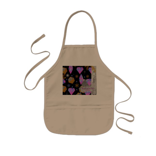 Golden Diamond Pocket Apron (Front)