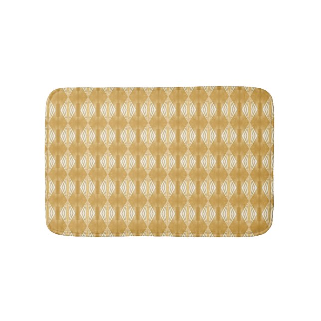 Golden Diamonds Bath Mat (Front)