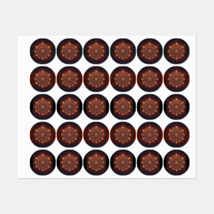 Golden Diwali Mandala – Light Within and Around