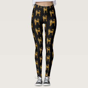 Golden Dog Husky Custom Leggings