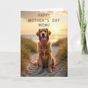 Golden Dog Path Card