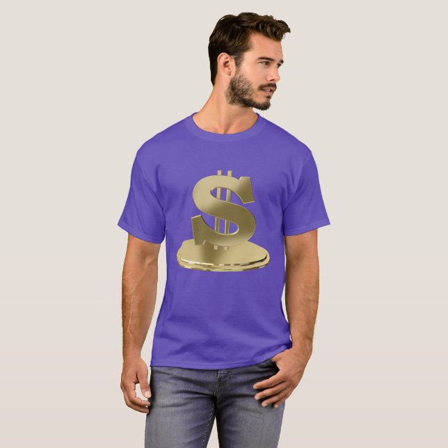 Golden dollar T-Shirt (Front Full)