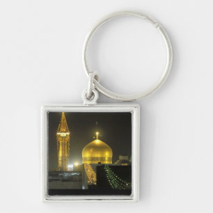 Golden dome of the Imam Reza Shrine Complex at Keychain