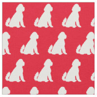Golden Doodle Dog Silhouette Pet Aussie red