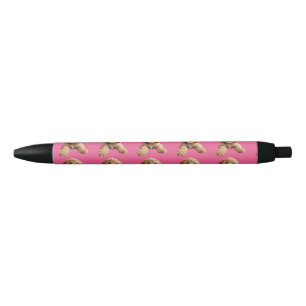 Golden Doodle Puppy Blue Ink Pen