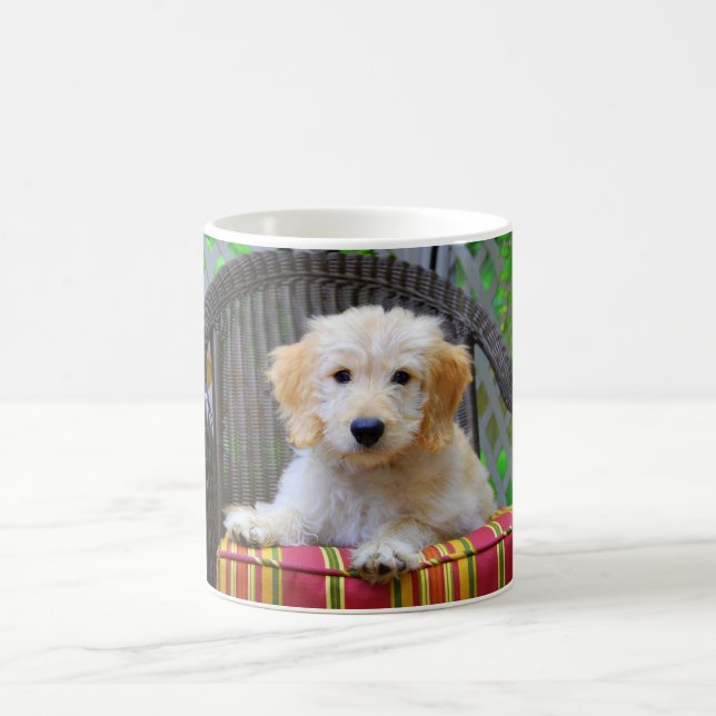 Golden Doodle Puppy Mug (Center)