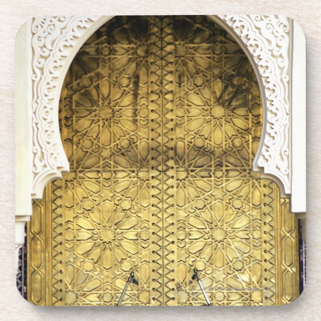 Golden Door and an Arch Way, Morocco Coaster (Front)