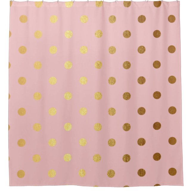 Golden dots on pink backround (Front)