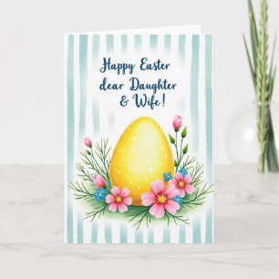 Golden Dots Springtime Card