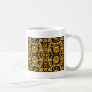 golden dragon coffee mug