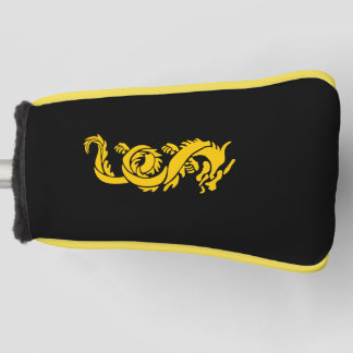 Golden Dragon Golf Head Cover