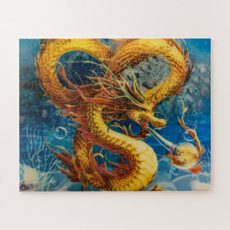 Golden Dragon  Jigsaw Puzzle