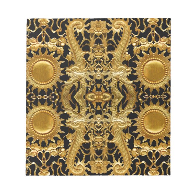 golden dragon notepad (Front)