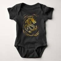 Golden Dragon Swirl of Gold