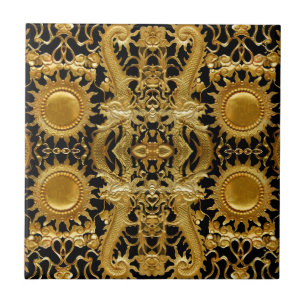 golden dragon tile