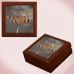 Golden Dragonfly Wild and Free Quote Gift Box<br><div class="desc">This beautiful wooden box quotes Henry David Thoreau "All good things are wild and free". Its earthy colours of gold, brown, taupe and pink will be a natural reminder to live life to the fullest and appreciate every moment like this golden Dragonfly with its iridescent wings spread wide. Dragonflies symbolize...</div>