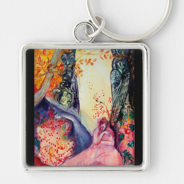 GOLDEN DREAM / Yoga Meditation Zen Garden Keychain (Front)