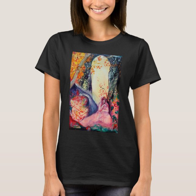 GOLDEN DREAM / Yoga Meditation Zen Garden T-Shirt (Front)