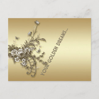 Golden Dreams Postcard