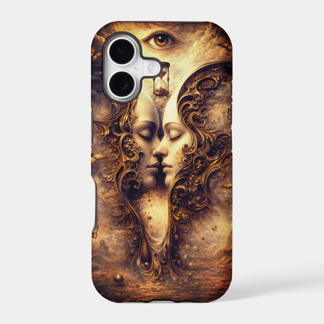 "Golden Duality", Apple iPhone 17 Case (Verso)