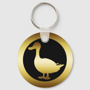 GOLDEN DUCK KEYCHAIN