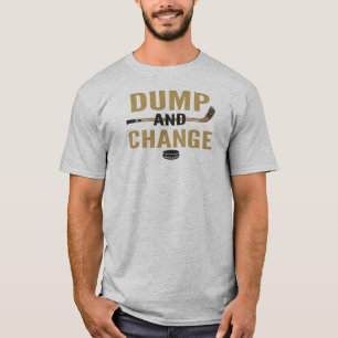 Golden Dump and Change Hockey T-Shirt