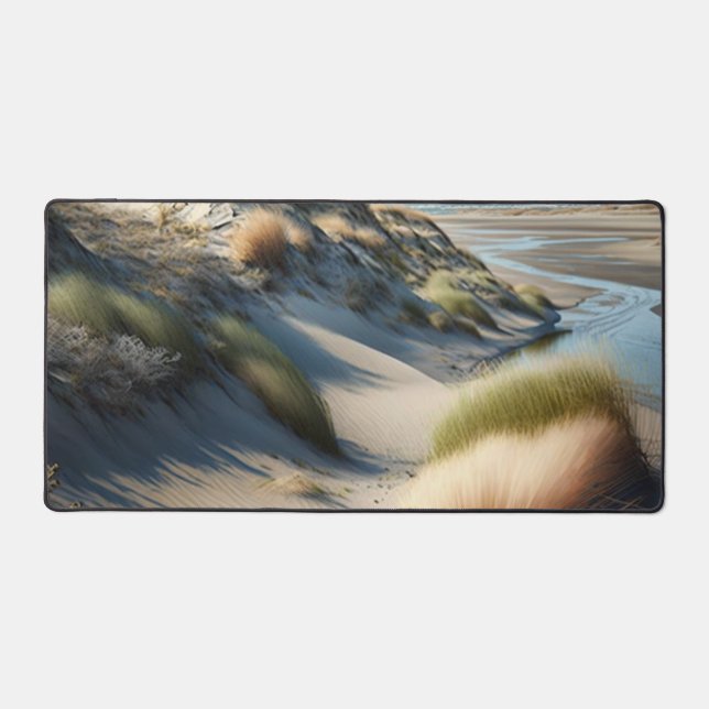 Golden Dunes Desk Mat (Front)