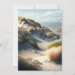 Golden Dunes Thank You Card