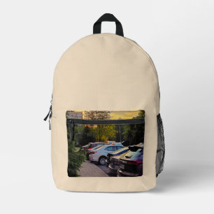 Golden Dusk Streetview Backpack – Customizable