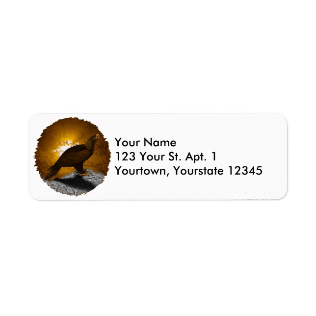 Golden Eagle 2 Address Label (Front)