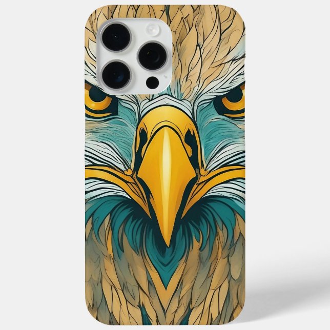 Golden Eagle Artwork Case-Mate iPhone Case (Back)