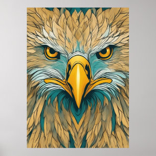 Golden Eagle Artwork Poster