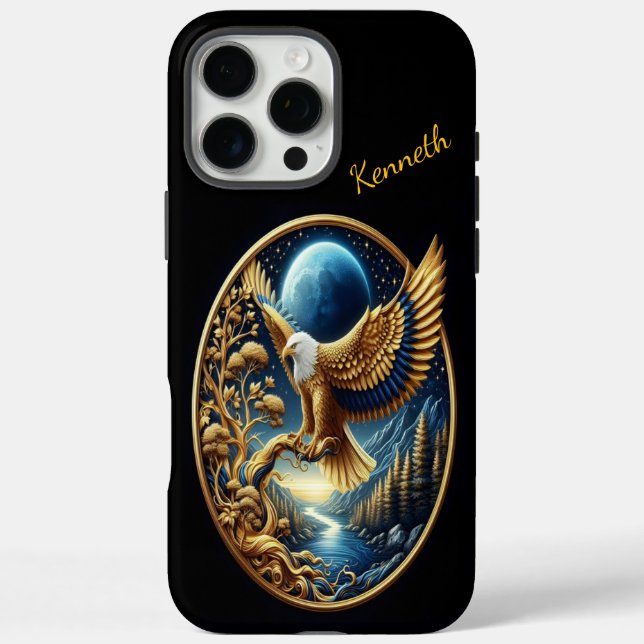 Golden Eagle by Blue Moon Case-Mate iPhone Case (Back)