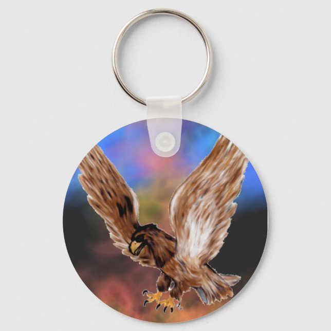 Golden Eagle Keychain (Front)