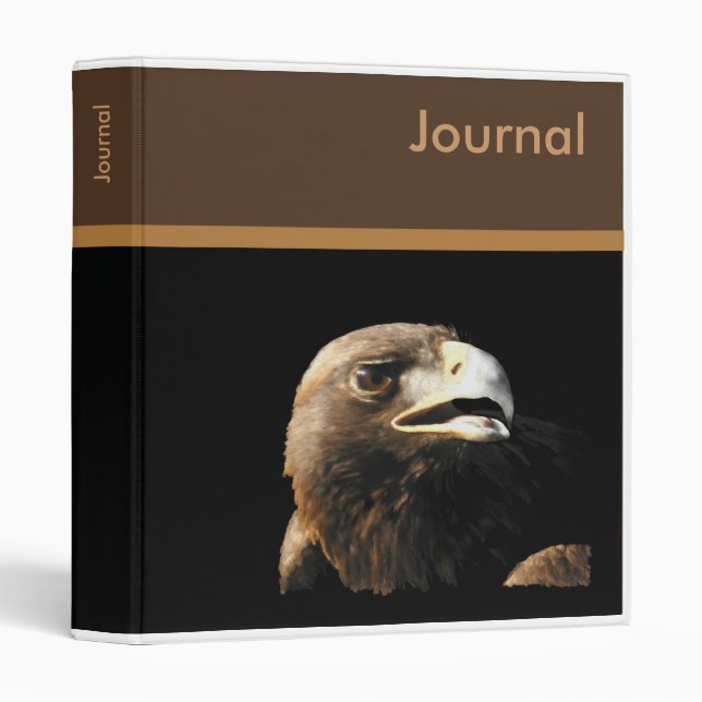 Golden Eagle Portrait Binder (Front/Spine)