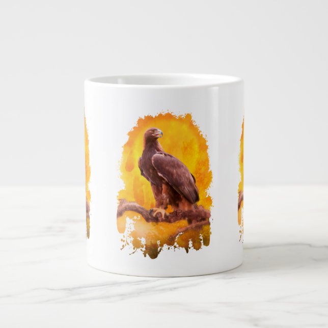 Golden Eagle THE GOLDEN ONE Large Coffee Mug (Front)