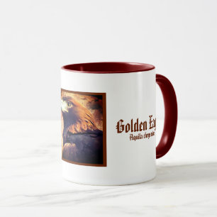Golden Eagle, The King of Birds：Two‐tone Mug