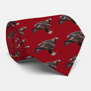 Golden eagle tie
