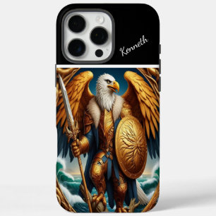 Golden Eagle Warrior iPhone 16 Pro Max Case