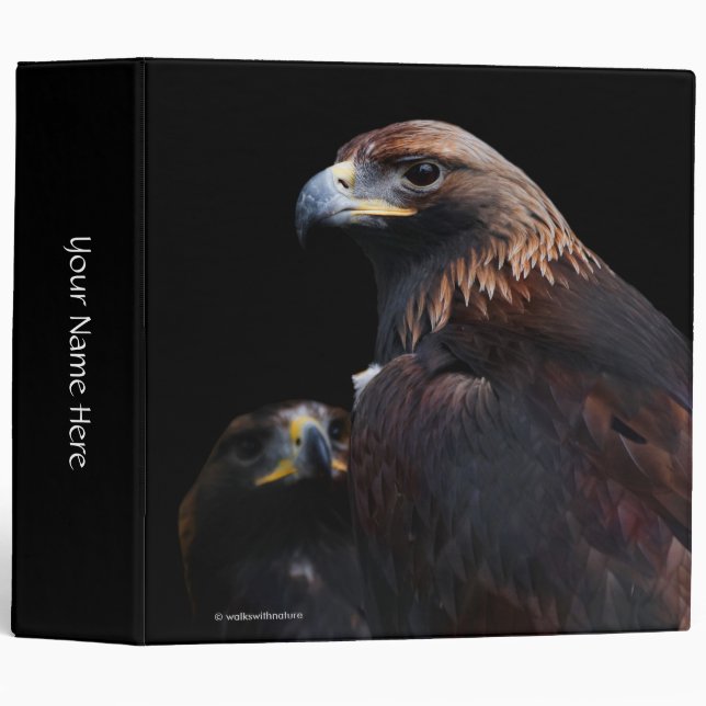 Golden Eagles: Beauties Thru the Bars Binder (Front/Spine)