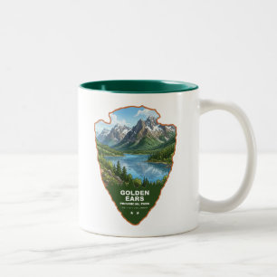 Golden Ears Provincial Park Arrowhead Two-Tone Coffee Mug