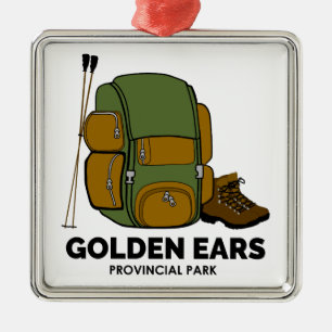 Golden Ears Provincial Park British Columbia Backp Metal Ornament