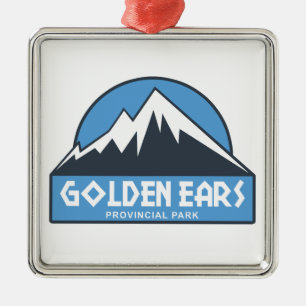 Golden Ears Provincial Park British Columbia Metal Ornament