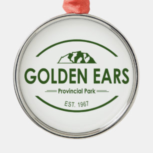 Golden Ears Provincial Park British Columbia Metal Ornament