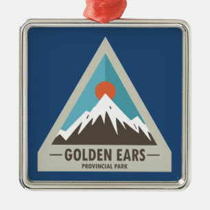 Golden Ears Provincial Park British Columbia Metal Ornament