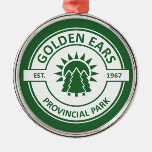 Golden Ears Provincial Park British Columbia Sun T Metal Ornament