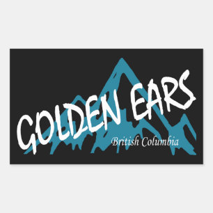 Golden Ears Provincial Park Mountains Sticker